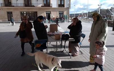 Tindufeko kanpalekuetako errefuxiatuei laguntzeko produktu bilketa egin dute Orion ere