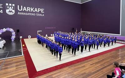 Arrasate Dragoi taldeko gimnastek Bergaran ekingo diote denboraldi berriari