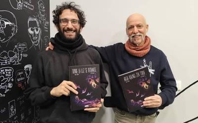 Igor Sarralde eta Mikel Begoña: "Gidoilariaren eta marrazkilariaren elkarlanetik sortzen dira pertsonaiak"