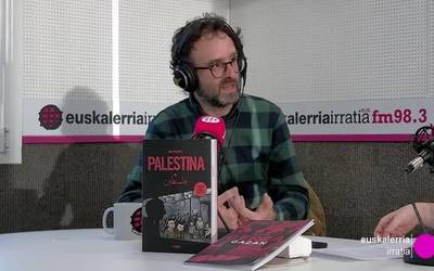 Julen Gabiria: "Joe Sacco politikoena agertzen zaigu 'Gerra Gazan' komikian"
