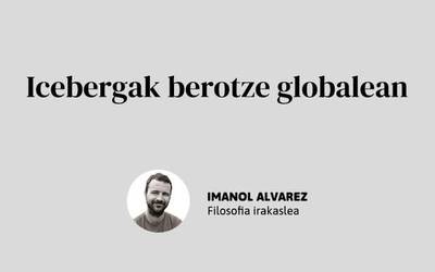 Icebergak berotze globalean
