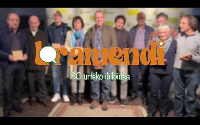 'Loramendi: 30 urteko ibilbidea' dokumentala, osorik