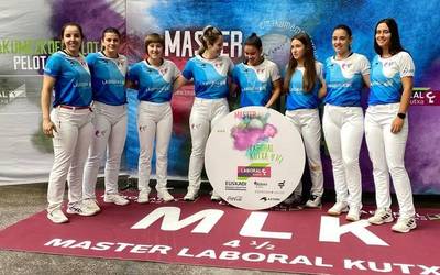 Emakume Master Cupeko binakako txapelketako Urrezko Liga abiatuko da igandean Aretxabaletan
