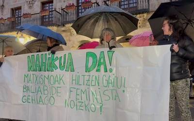 Irungo hilketa matxista salatu dute