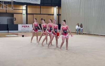Gimnasia erritmikoaren topaleku bilakatu da Labegaraieta