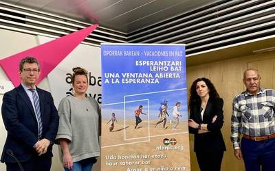 Arabako Foru Aldundiak dei egiten die Arabako familiei 40 saharar ume har ditzaten uda honetan
