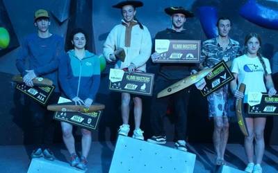Eneko Carretero,  txapeldun Klimb Zarautz Masters txapelketan