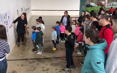 San Andresko parkea eraberritzeko iritzia eman dute hainbat familiak