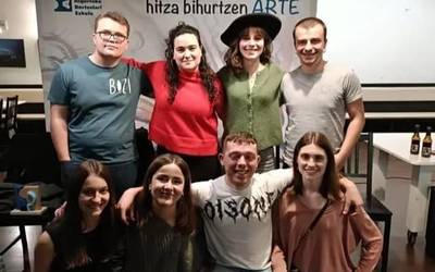Abra sariketa irabazi du Haira Aizpurua bertsolari saratarrak