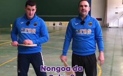 Soraluze pilota taldeko kideak galdetegi azkarrean