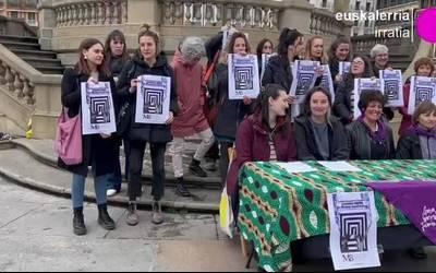 'Faxismoen kontra, ausardia eta aliantza feministak' leloarekin aterako dira kalera EH Mugimendu Feminsitako kideak