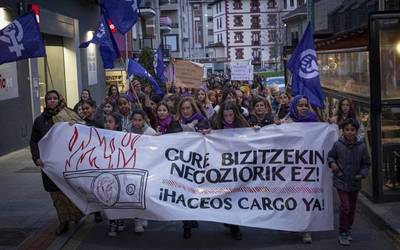 Mobilizazioak eta herri bazkariak ezaugarrituko dute Martxoaren 8a Amurrion