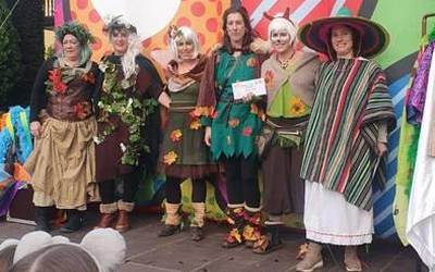 [EGITARAUA] Mozorro lehiaketa eta disko festa, Zaldibarko inauterietan