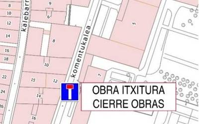 Komentukalean trafikoa moztuko dute gaur, pare bat asterako