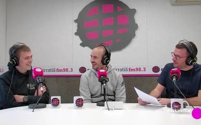 Joseba Amatria eta Julen Ran (Diraki): “Lokala eta disko berria konpartitu dugu Aingura taldearekin”