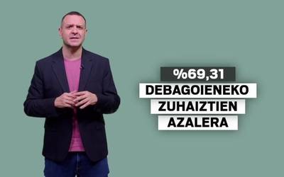Debagoieneko zuhaitzen %63,6 koniferoak dira