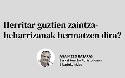 Herritar guztien  zaintza-beharrizanak  bermatzen dira?