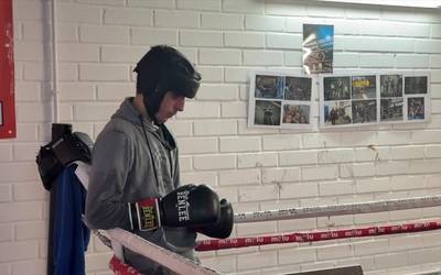 Azken entrenamentuak, Uarkapeko boxeo jaialdiari begira