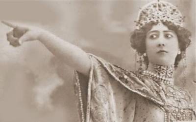 Anita Delgado, Kapurthalako ‘erregina’ izatera iritsi zen dantzari malagarra