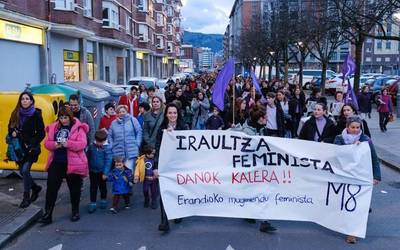 Martxoak 8ko aldarrikapena gizarteratzeko hainbat jarduera egingo dituzte Erandion