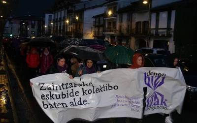 Herri eta jendarte feminista eraikitzeko indarrak batzeko deia