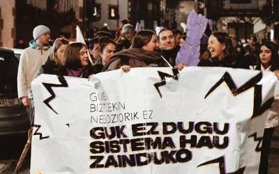 Matxismoa isilarazteko deia eginez hainbat ekitaldi antolatu dituzte Leitzaldean eta Urumealdean
