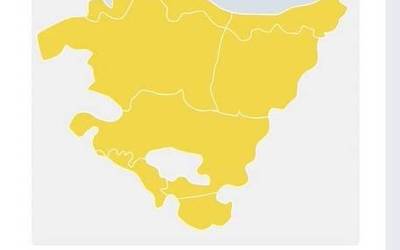 Alerta horia piztuko dute bihar haizeagatik