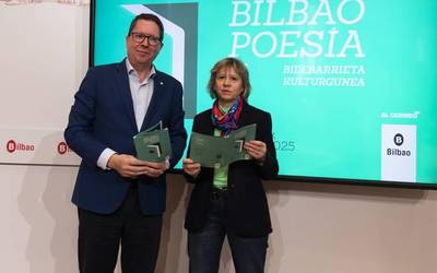 Bilboko Udalak BILBAOPOESIA Literatur Jaialdiaren 26. edizioa aurkeztu du, errezitaldi eta kontzertuekin