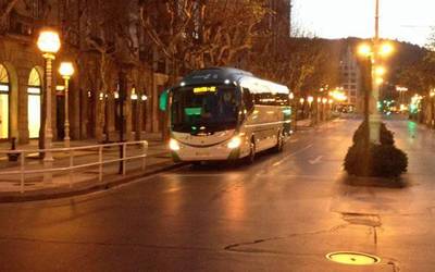 UK01 autobus zerbitzuaren Donostiako geltokietan aldaketak izango dira igandean