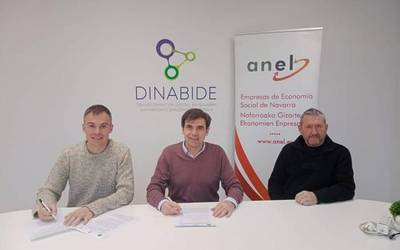 Gizarte ekonomiari ibarrean bulkada emateko hitzarmena