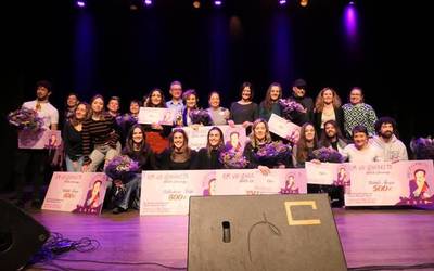 Biren, Loida, Marga Pocoví eta Biel Tous eta Naz taldeak garaile abesti feministen lehiaketan