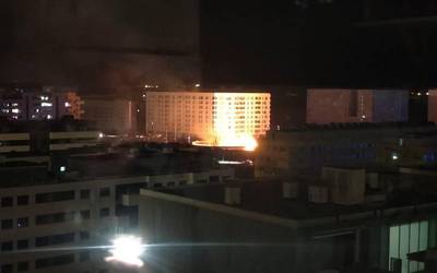 Itzali dute Salburuan piztu den sutea