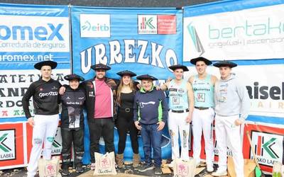 Iker Vicente eta Eneko Saralegi nagusitu dira XXV. Urrezko binakako aizkolari txapelketan