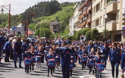 Larunbatean egingo dute santelmotako haurren danborradako lehen entsegua