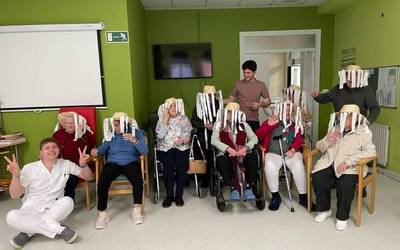 Aratosteetan gazteen pare ibili ziren Egoitzan