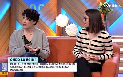 Soraluzeko erizaina eta medikua loaren higieneaz, 'Biba Zuek' saioan