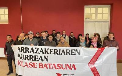 Arrazakeriaren Aurkako Egunean ere, klase batasuna