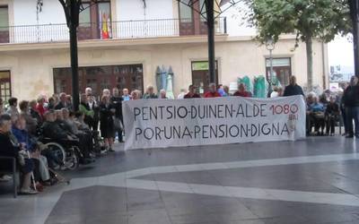 Sinadura bilketa egingo dute gaur arratsaldean Orion pentsio duinak eskatzeko