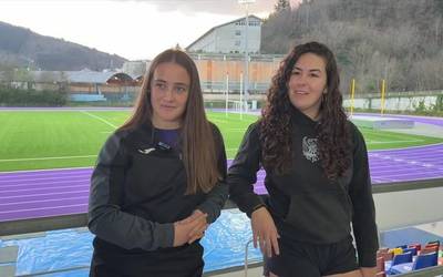 Ane Rincon eta Haizea Zabala: errugbian 9 urtetatik