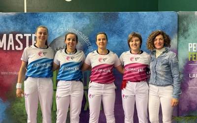 Goiuri Zabaleta ez da Emakume Master Cup binakako txapelketako finalerako sailkatu