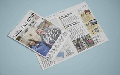 Inprentatik atera berri da Aiaraldea Hemen hamabostekariaren zenbaki berria