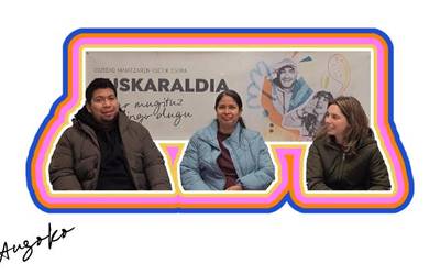 EZAGUTU GURE ENBAXADOREAK: MICHAEL, DIANA ETA NAHIA