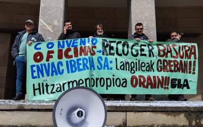 Zabor bilketa neumatikoko langileak greban egongo dira maiatzean ere