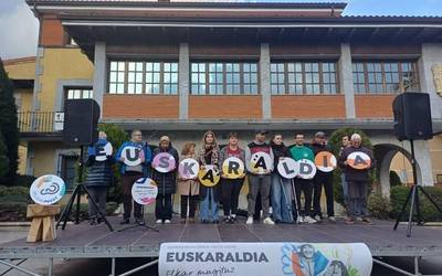 Zaldibarko Euskaraldiak bere hamaika enbaxadoreak aurkeztu ditu