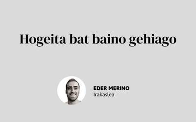 Hogeita bat baino gehiago