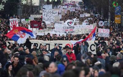 Serbia eta Kosovo, internazionalismo tartean