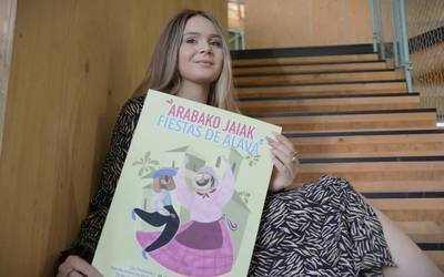 Jugatx Gomezek irabazi du Arabako San Prudentzio eta Estibalizko Andra Mari jaien kartel lehiaketa