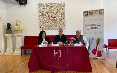 Iruñeko Orfeoiak Sagrada Familian kantatuko du larunbatean