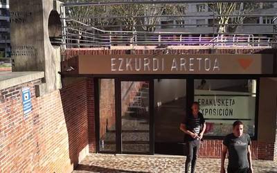 [BIDEOA]: Gerard Cullellen eta Aratz Azpiriren erakusketa ikusgai