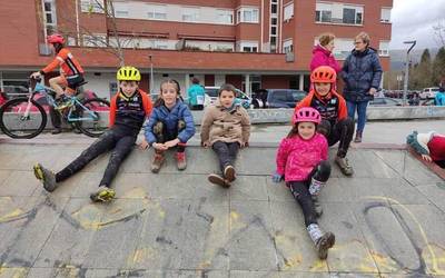 Lokatza eta giro ona nagusi Abiagako BTT zirkuituan